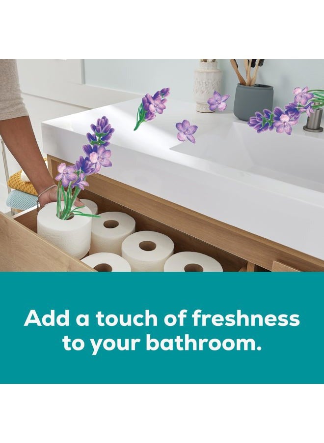 Angel Soft ® Toilet Paper with Fresh Lavender Scent, 48 Mega Rolls = 192 Regular Rolls, 2-Ply Bath Tissue - Image 2