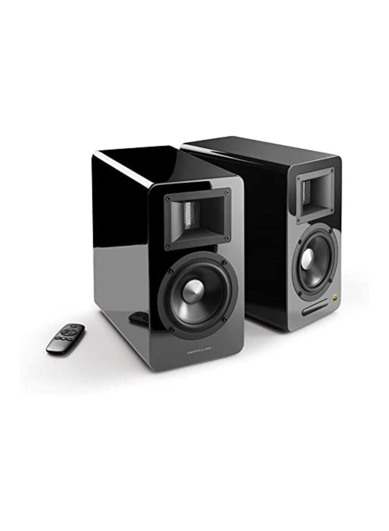 AIRPULSE نظام مكبر صوت نشط Airpulse A100BK باللون الأسود - Image 3