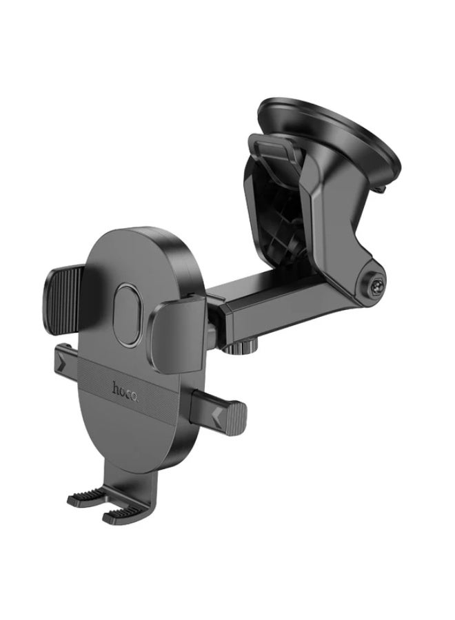 Hoco H19 One-Button Car Phone Holder – Dashboard Mount, Universal Fit for 4.7-7” Phones, Black - Image 5
