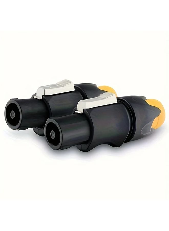 Tangerine 4 Core Speaker Plug Crescent Shaped Solder Free Easy Installation 1pc - Image 5
