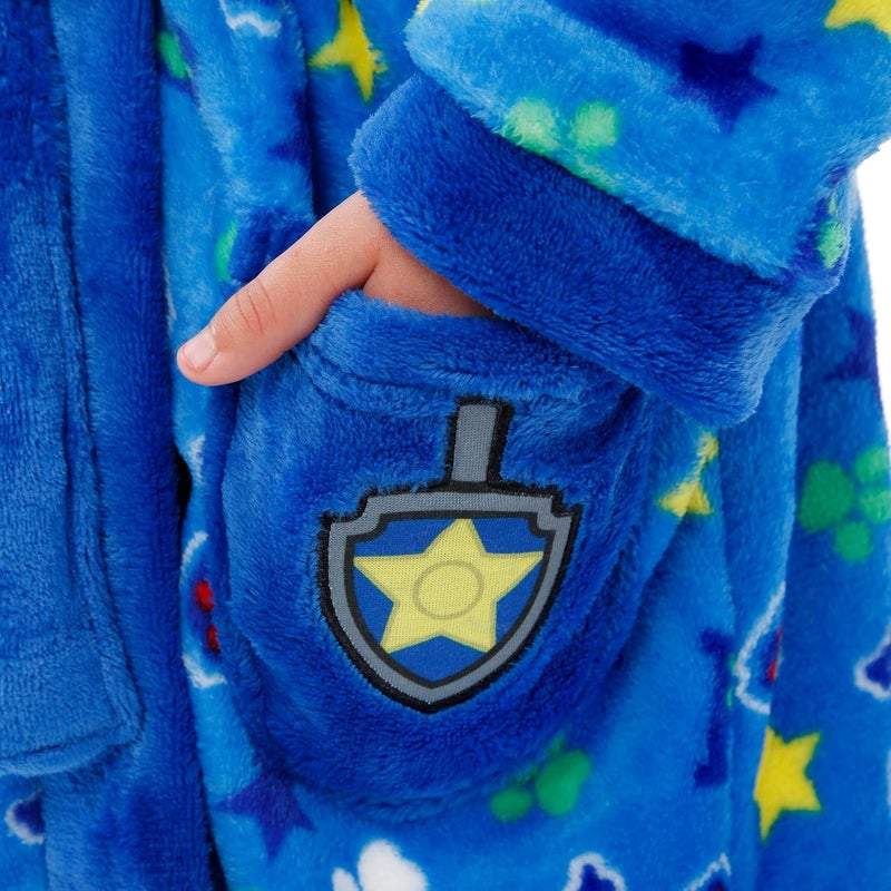 PAW PATROL روب | روبا الأطفال تشيس | روب حمام فليس للأولاد - Image 5