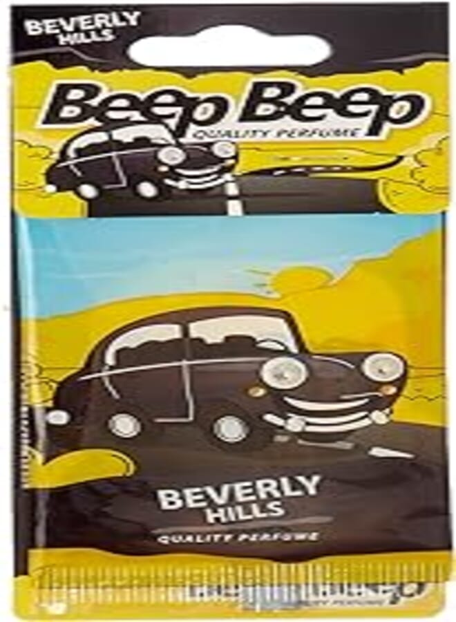 Beep-Beep card freshener - Beverly Hills- for car