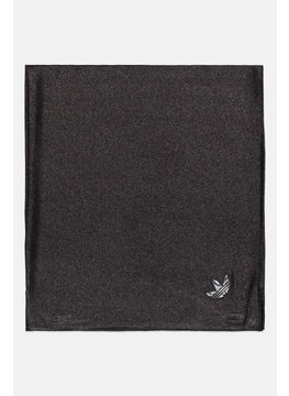 adidas Originals Women Brand Logo Scarf 71 x 71 cm, Black  - Image 2