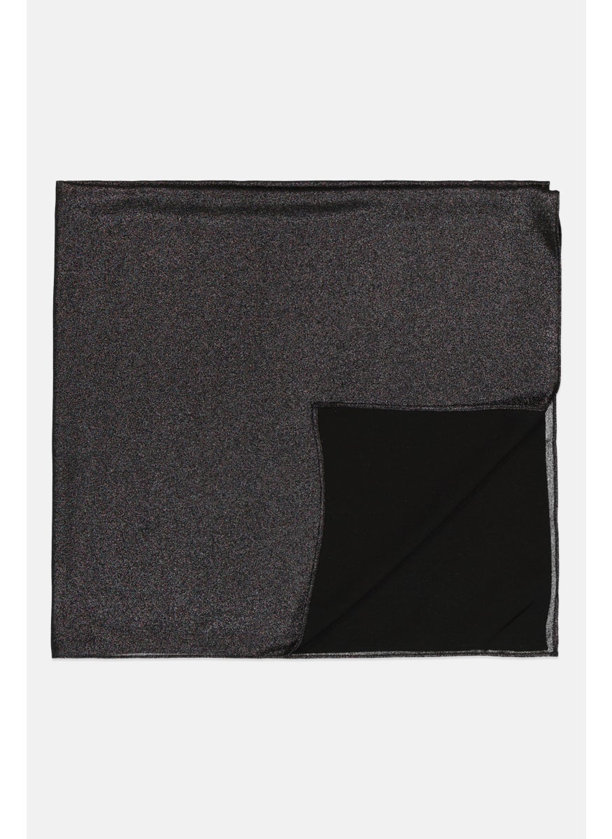 adidas Originals Women Brand Logo Scarf 71 x 71 cm, Black  - Image 1
