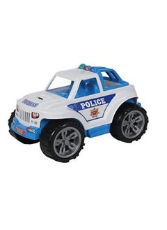 Big Size Friction Powered Large Plastic Vehicle Toy For Kids & Children (Indo Police Jeep)