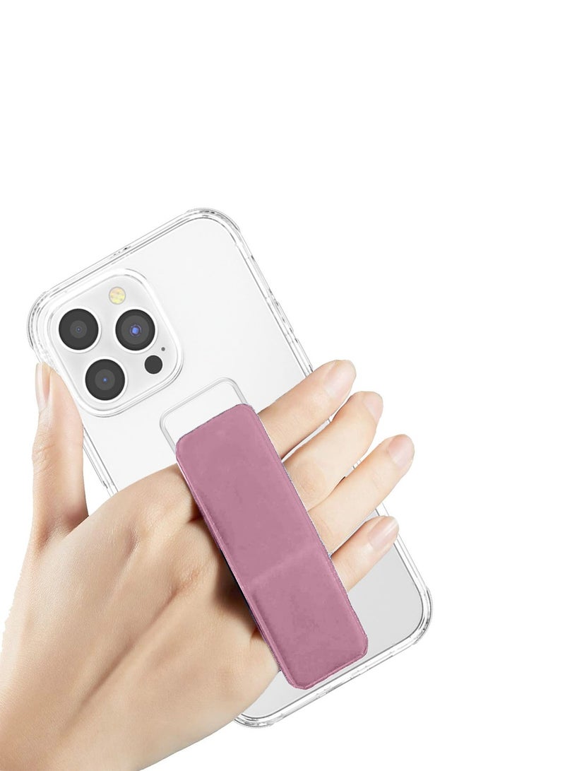 Wtech Apple iPhone 16 Pro 2024 TPU Hand Grip Air Pillow Case Cover - Clear/Pink - Image 4