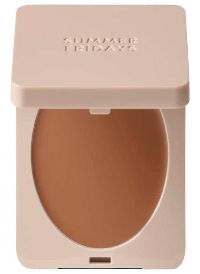 Summer Fridays Bronzer Butter Balm Sculpting Cream Bronzer with Ceramides 5g Clay | Hydrating Cream Bronzer for Natural Sun-Kissed Glow - Image 1