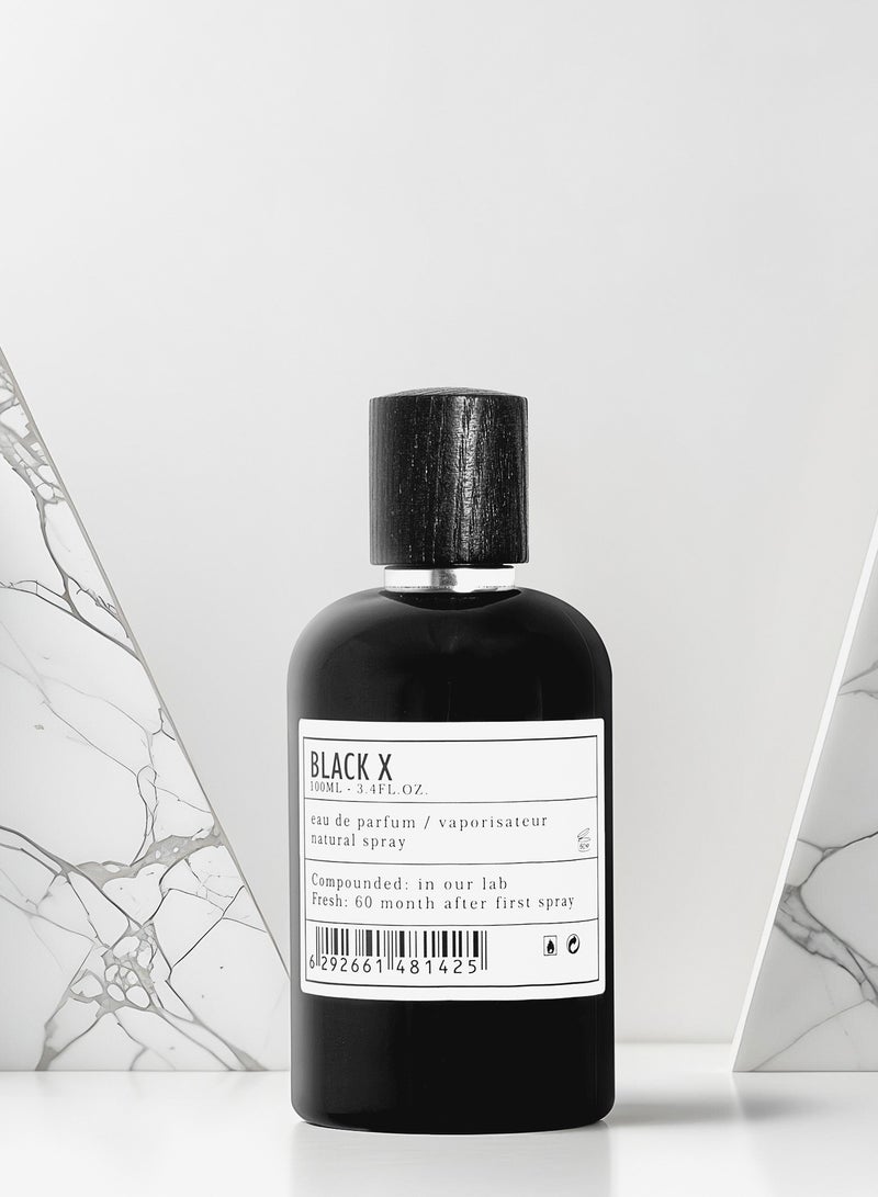 AMD Perfumes Aro Fac Black X By AMD Perfumes Men Fragrance EDP 100ml - Image 4