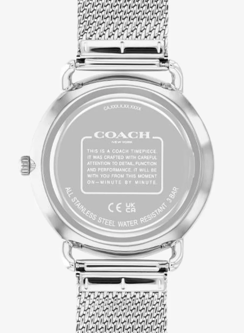 COACH Elliot Analogue Watch with Steel Bracelet - 14602652