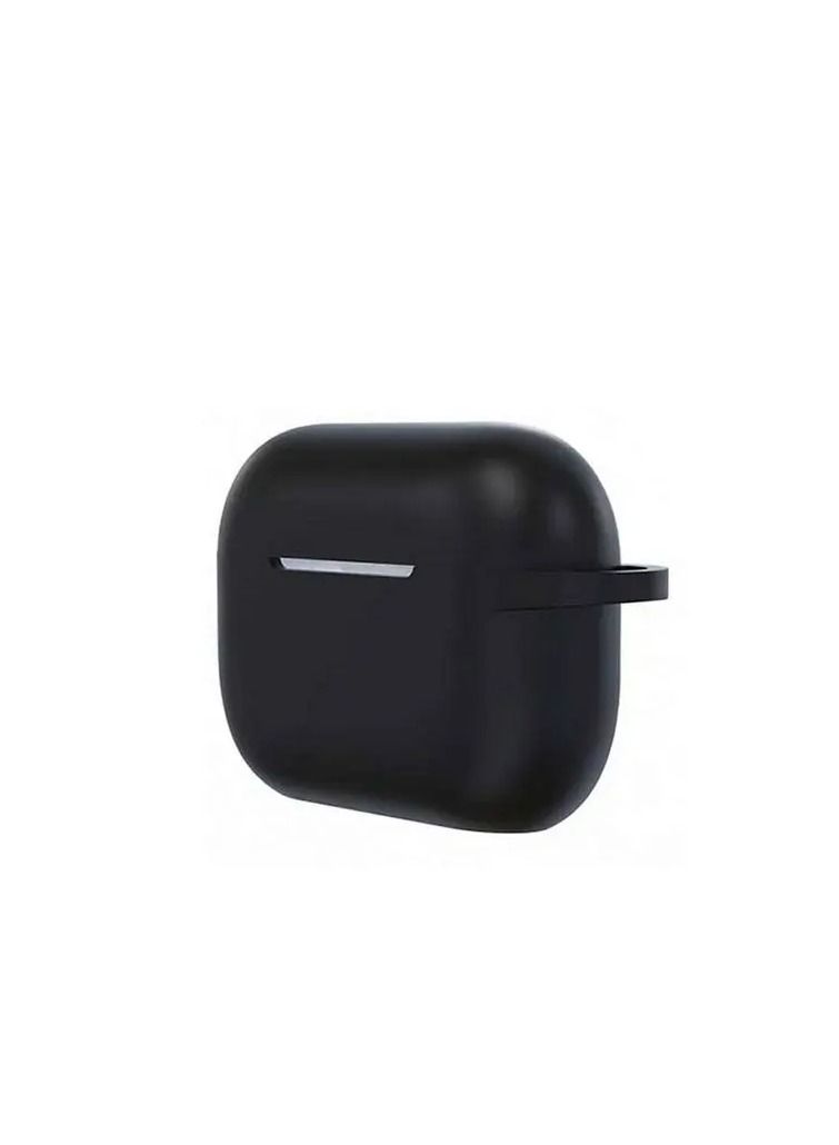 ديفيا غطاء سيليكون عار لسماعات Airpods 3 – أسود - Image 1