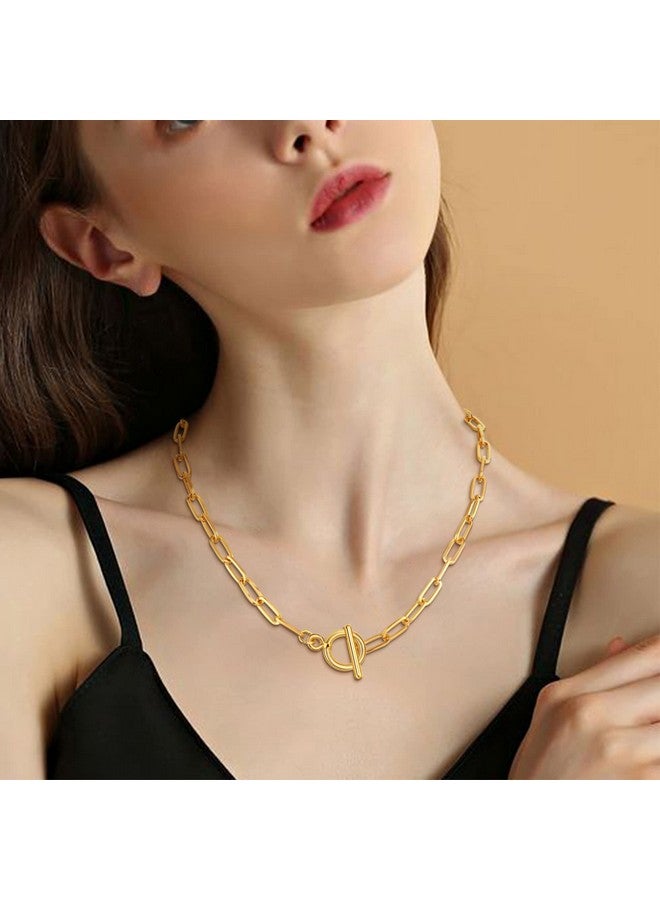 Sanfenly Gold Jewelry Sets For Women Gold Layered Necklaces Chunky Bracelets Knuckle Rings Set Costume Accessories Jewelry - Image 4