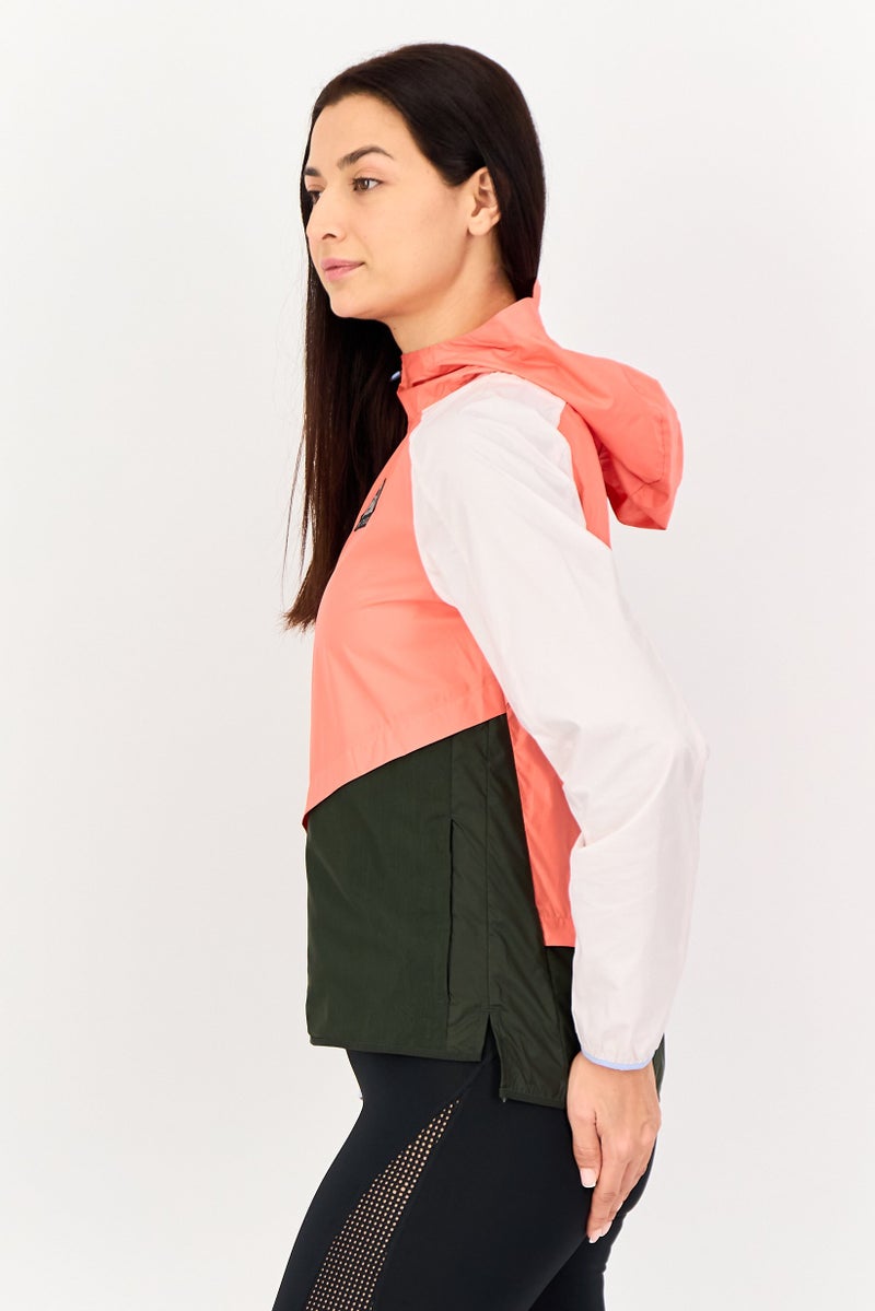 Nike X Trail Women Sportswear Fit Long Sleeve Windbreaker Jacket, Colorblock - Image 3