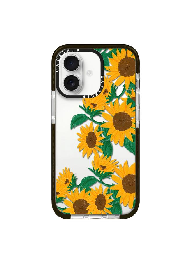 اس-توب جراب لهاتف iPhone 16 بنمط توضيحي بسيط وغطاء كامل للهاتف - Image 1