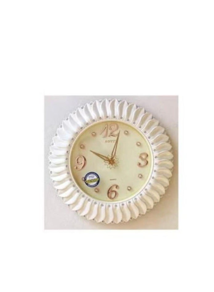 Nariele European Style Fashionable Round Wall Clock 50*50cm