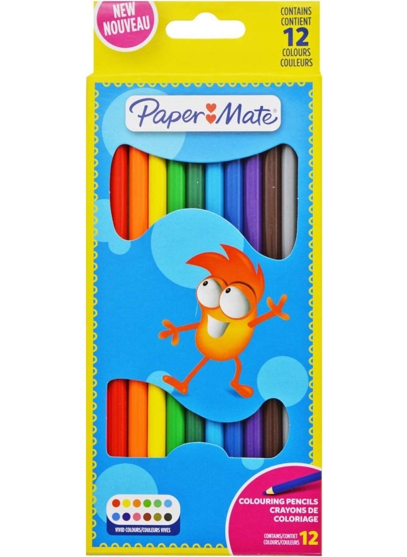 Paper Mate Papermate 12 Pack Coloring Pencils 2166490 