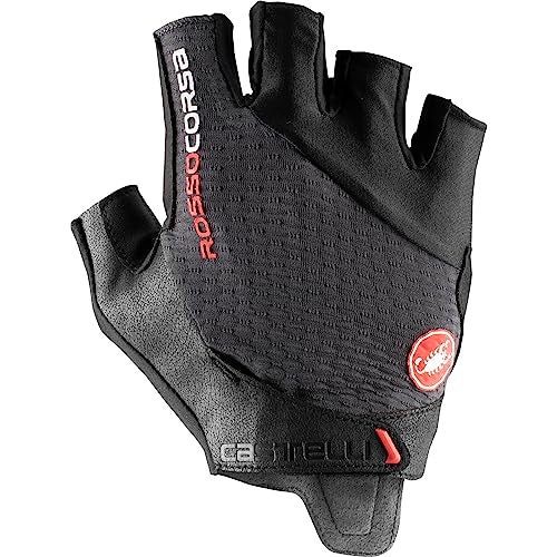 CASTELLI Mens Rosso Corsa Pro V Glove for Road and Gravel Biking l Cycling Dark Gray XSmall - Image 1