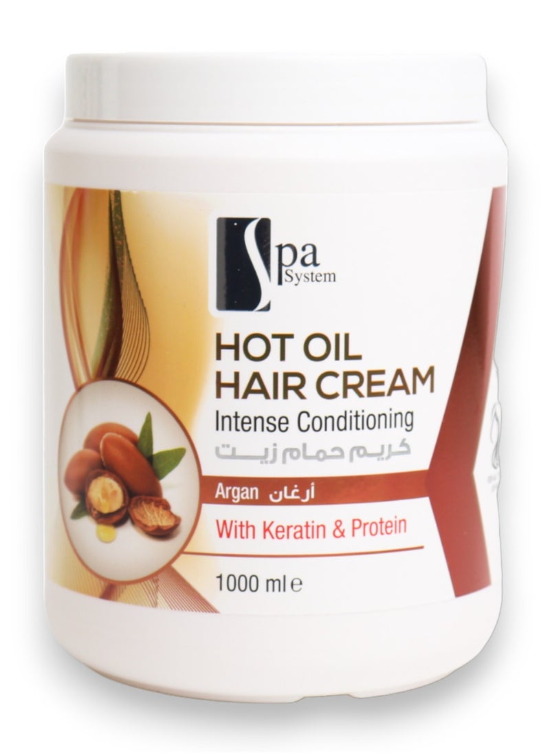 Spa System Hot Oil Hair Cream 