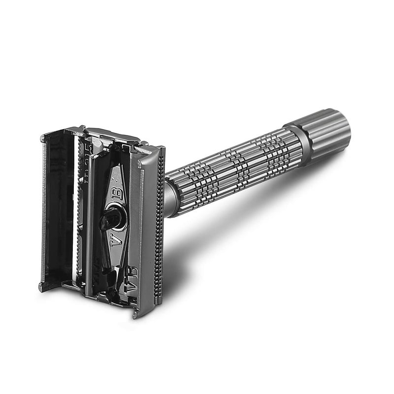 VIKINGS BLADE Safety Razor for Women + 5 Swedish Steel Blades. Quick Release Head, Double Edge. Smooth, Reusable, Recyclable (Model: Athena) - Image 2