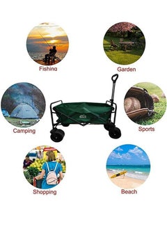 NKX Foldable Multifunctional Outdoor Wagon Shopping Cart  - Image 5