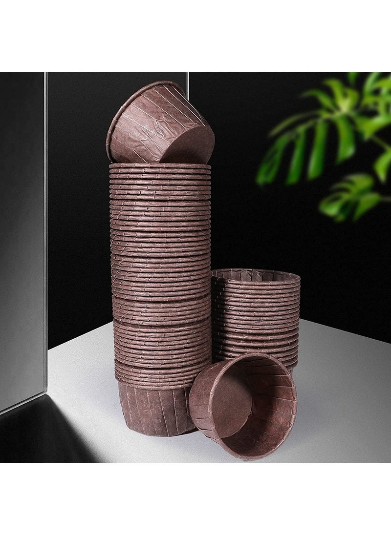 APSAMBR APSAMBR 50PCS Baking Cups Paper Cupcake Liner Standard Wrappers Nonstick Muffin Molds Greaseproof Cupcake Holders for WeddingBirthdayBaby Shower or Holiday Party  - Image 3