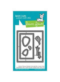 Lawn Fawn Lf1972 Center Picture Window Card Addon Custom Craft Dies 