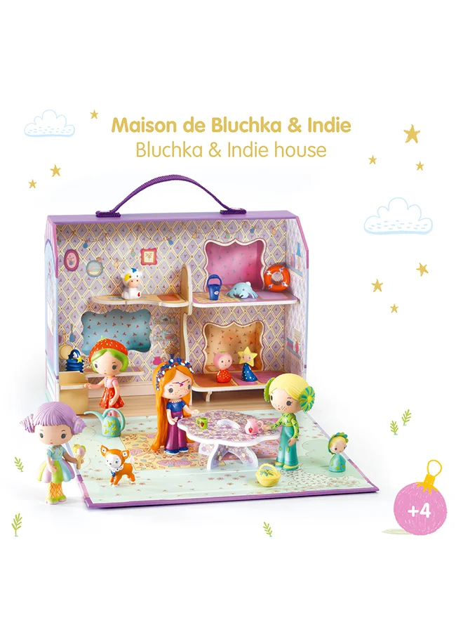 DJECO Tinyly Bluchka & Indie House