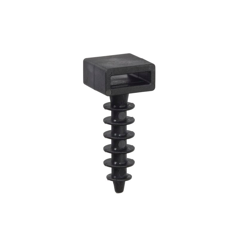 MPM-1 Masonry Push Mount, Nylon 66, 1.220" x 1.440", 100 pieces.