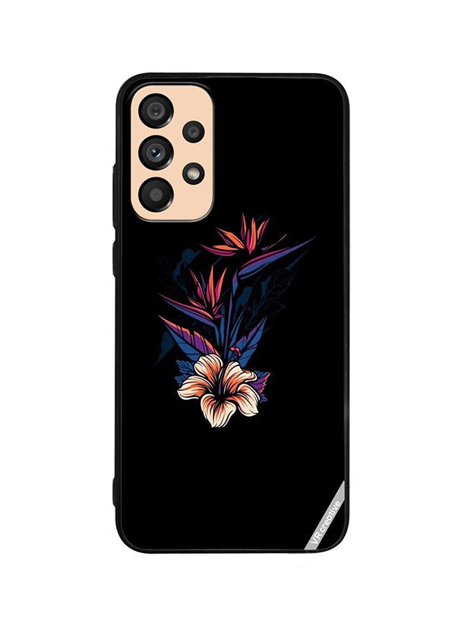 VR CREATIVE Protective Case Cover For Samsung Galaxy A33 5G Flower Design Multicolour - Image 1