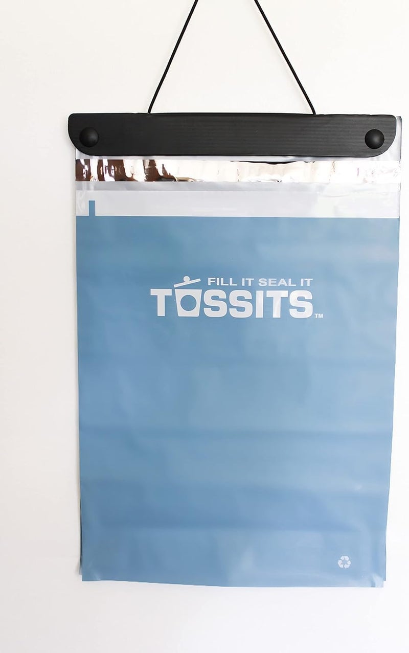 Tossits Disposable Car Trash Bag Hanging - Leak-Proof, Smell-Proof, Eco-Friendly, 3 Pack (Set of 21) - Image 5