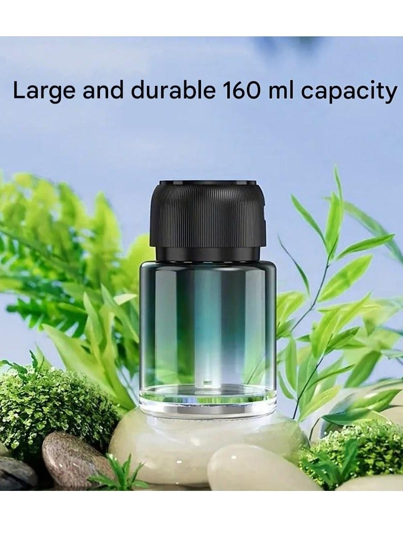 بورتوني موزع عطور السيارة الذكي معطر هواء معطر بالنجوم بسعة 160 مل، جهاز ذكي لتوزيع الروائح العلاجية، بخاخ عطر تلقائي للسيارة والمنزل والمكتب - Image 5