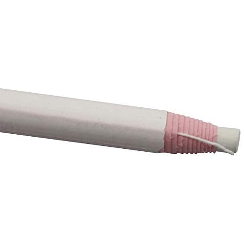 LQ Industrial Sewing Mark Pencil 4PCS White Invisible Erasable Fabric Pencils for Sewing Marking and Tracing Heat Erase Pen Fabric Chalk - Image 3