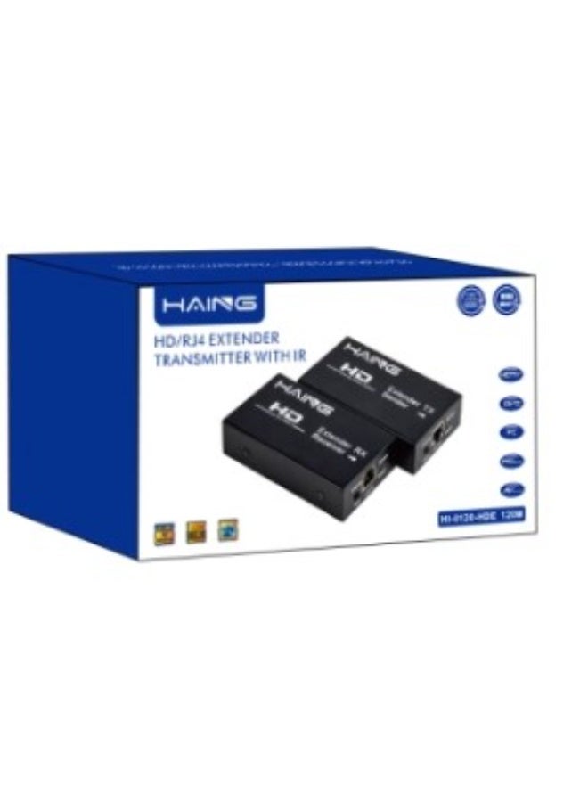 Haing موسع HDMI/RJ45 1080p مع IR 120م - Image 1