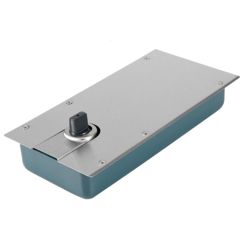 Steel Double Acting Floor Spring Hinge Smooth Opening for Glass Doors - Image 2