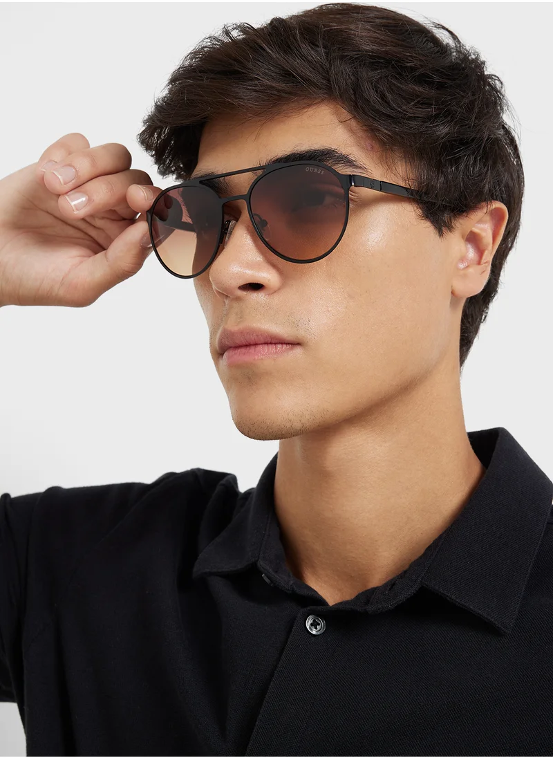 GUESS Uv-Protected Round Sunglasses
