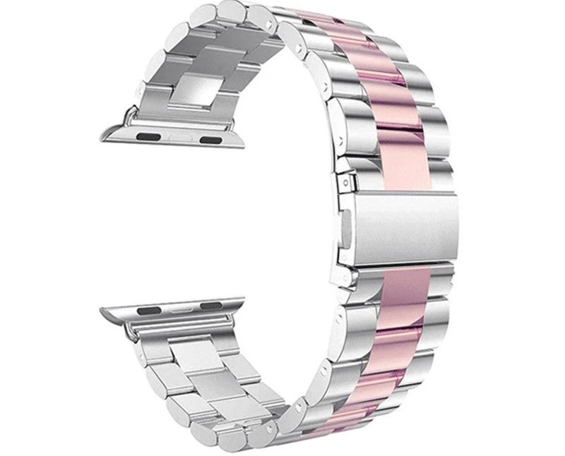 Bluejw Luxury Stainless Steel Replacement Watch Strap for Apple Watch 45mm 44mm 42mm 41mm 40mm – Durable Metal Sport Bracelet Band - Image 1