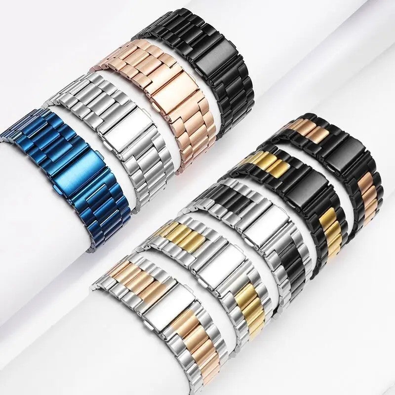Bluejw Luxury Stainless Steel Replacement Watch Strap for Apple Watch 45mm 44mm 42mm 41mm 40mm – Durable Metal Sport Bracelet Band - Image 3