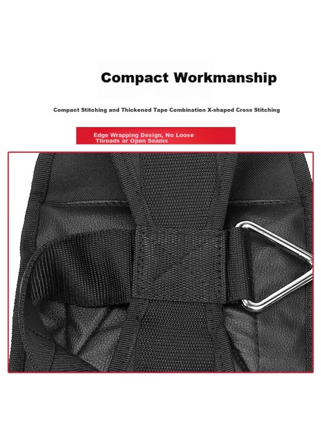 INVUI Invui Ab Roller With Ab Sling Straps Hanging Leg Raise Straps Home Fitness Pull Up Bar Abdominal Training Sling Suspension Straps  - Image 4