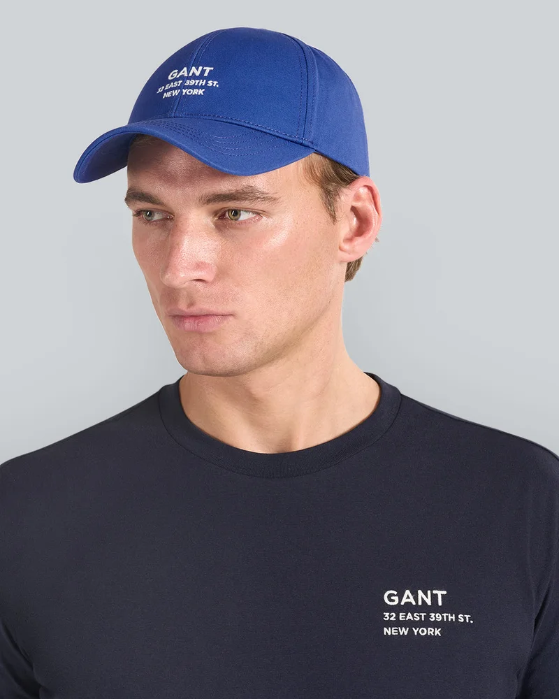 غانت Small Script Graphic Cap