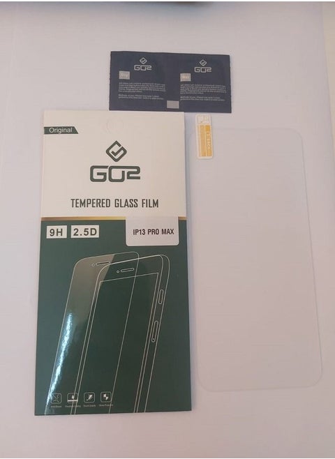 Tempered Glass Screen Protector For Apple iPhone 13 Pro Max Clear