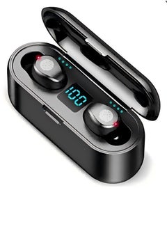 Beautiful Wireless F9 Bluetooth Earphones With Ultra Long Battery Life, Screen Noise Reduction, In Ear Design 