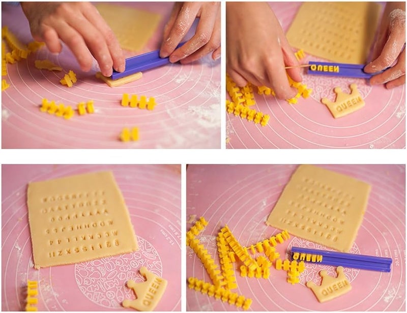 Rinkle Trendz Cookie Cutter Cupcake Cookie Cutter Cake Mold Biscuit Fondant DIY Cake (Alphabet Cutter) - Image 5