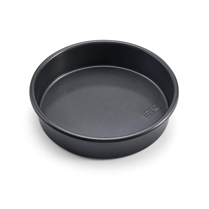 chicago metallic صينية كعك دائرية غير لاصقة من شيكاغو ميتاليك، 8 إنش - Image 1