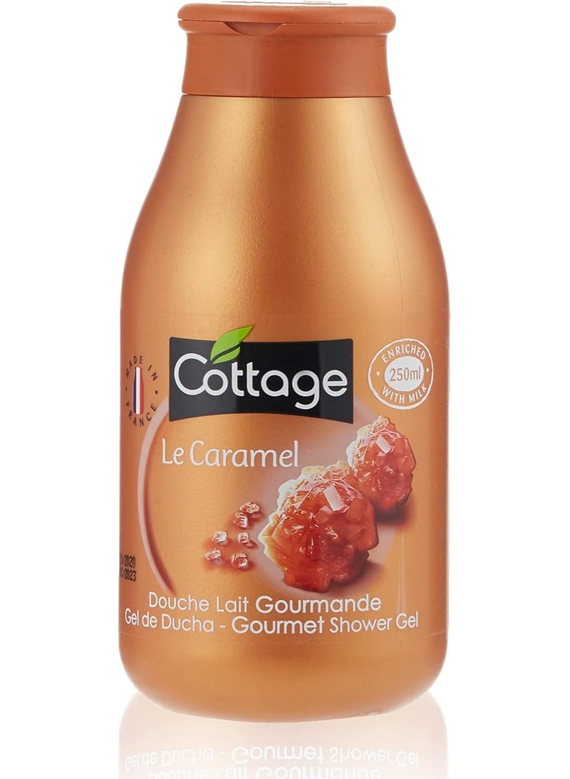 Cottage Moisturizing Shower Gel Caramel, 250 ml - Image 1