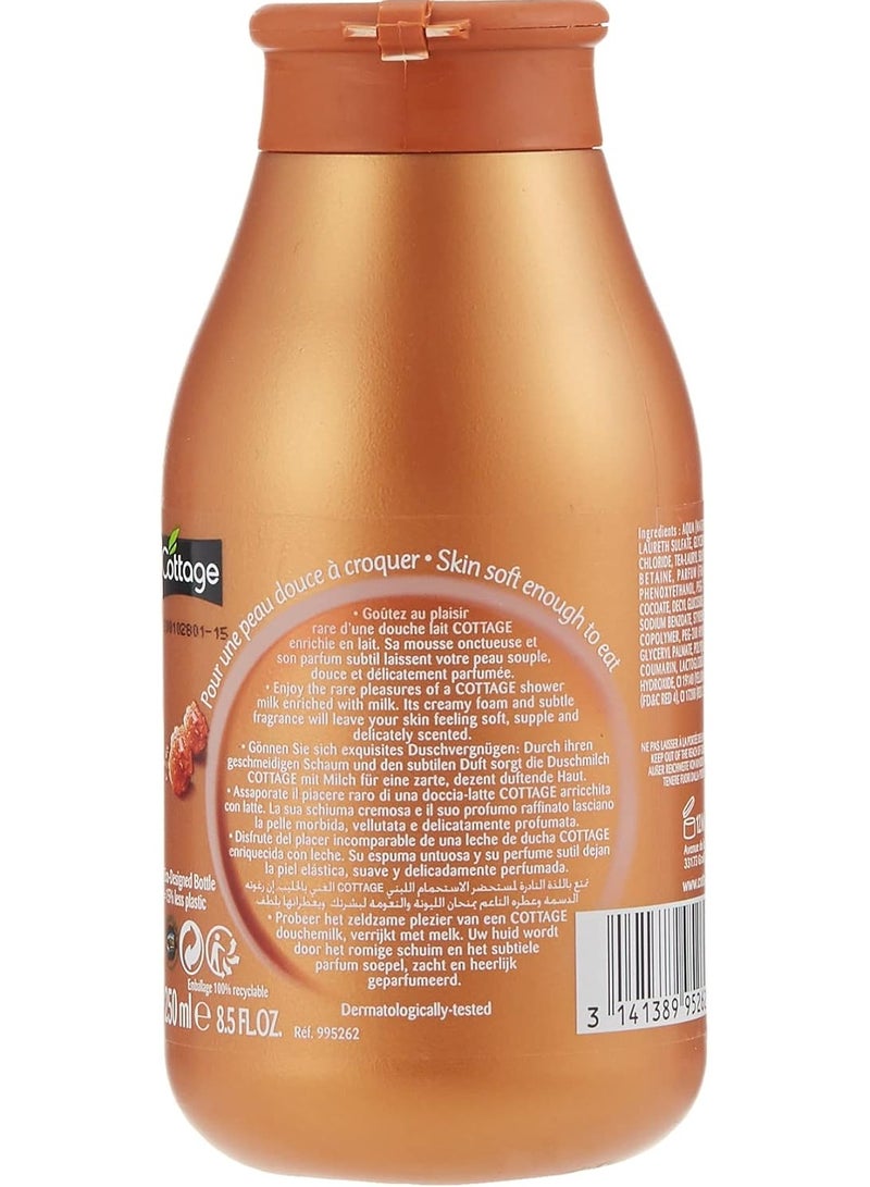 Cottage Moisturizing Shower Gel Caramel, 250 ml - Image 2