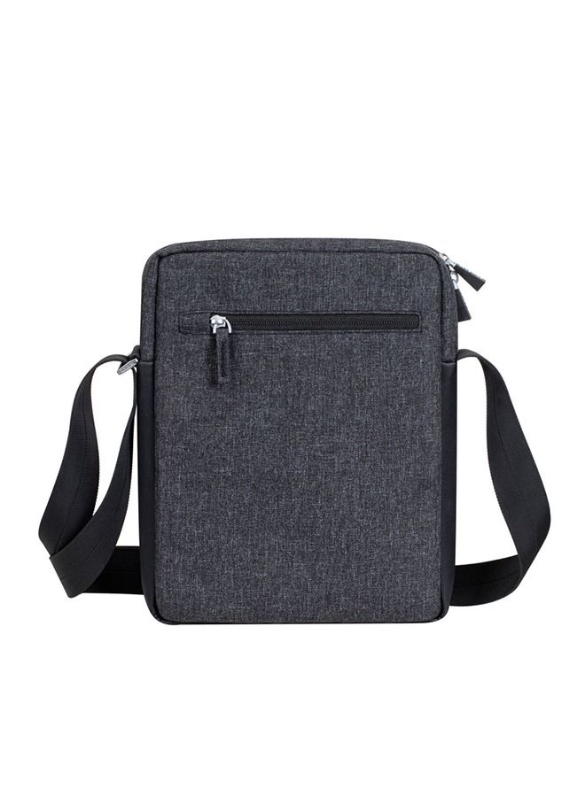 RivaCase 8811 Black Melange Crossbody Bag for Tablets 11" - Image 4
