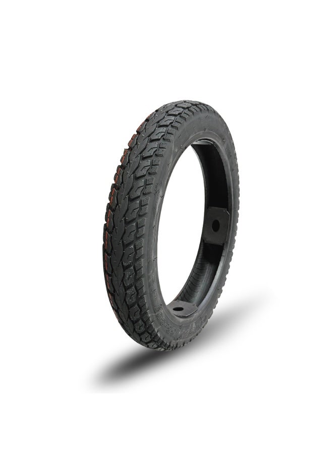 V-Tovic Tires 16×2.50 Tubeless Tire (66-305) Heavy Duty Electric Scooter & E-Bike Tyre for Delivery Bikes Black - Image 1