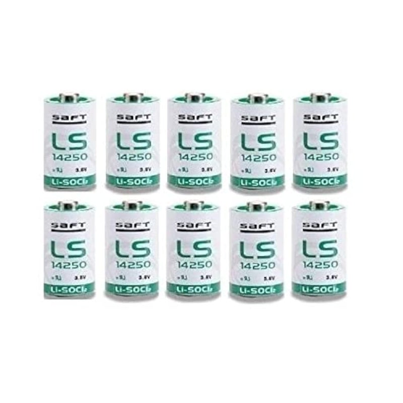 SAFT (10 PACK) Saft LS-14250 1/2 AA 3.6V Lithium (non Rechargeable) - Image 1