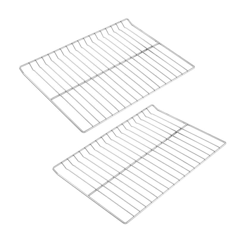 Allstare WB48T10095 Oven Rack Replacement Parts for GE Profile Spectra XL44 Oven Wire Rack 23.7" x 17.4" 304 Stainless Steel Hotpoint GE Gas Stove Range Oven Parts Ocen Shelf Rack-Flat 2 Pcs - Image 2