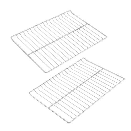 Allstare WB48T10095 Oven Rack Replacement Parts for GE Profile Spectra XL44 Oven Wire Rack 23.7" x 17.4" 304 Stainless Steel Hotpoint GE Gas Stove Range Oven Parts Ocen Shelf Rack-Flat 2 Pcs - Image 1