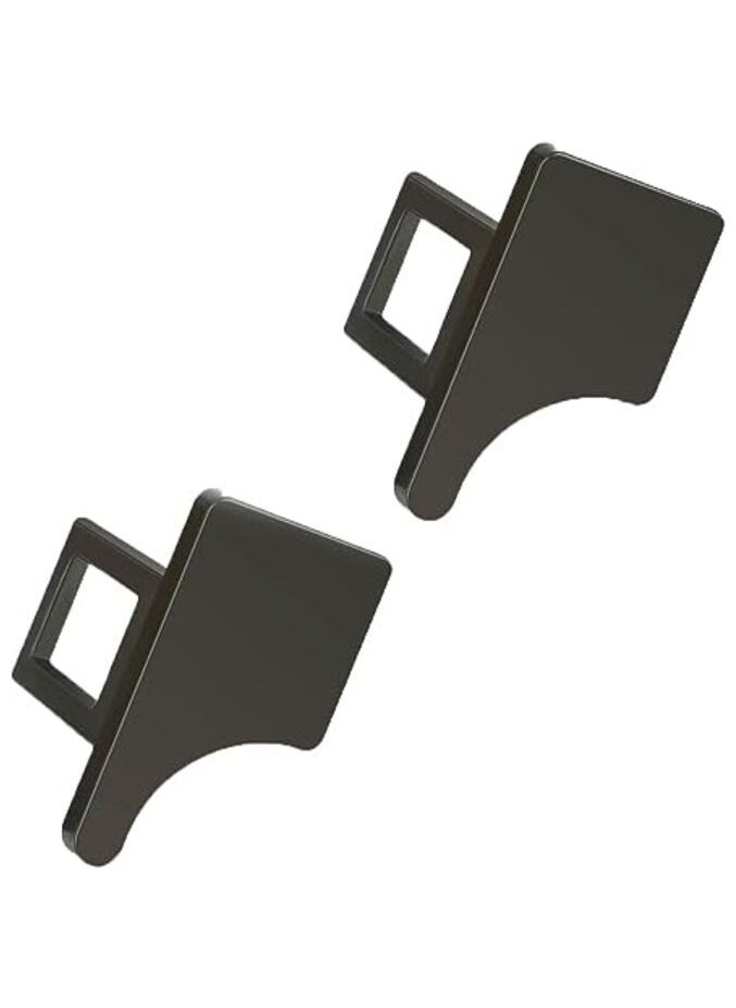 MIRFA - 2 Pcs Car Seat Belt Buckle Alarm Stopper Clip Clamp - Image 1